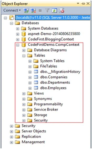 codefirst demo