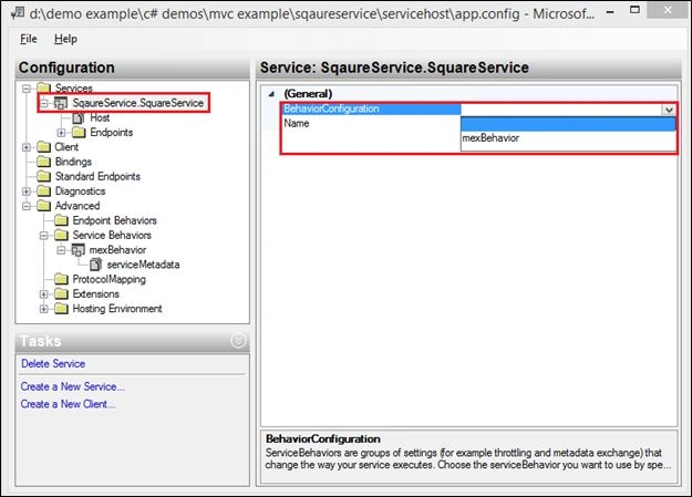 Behaviour Configuration