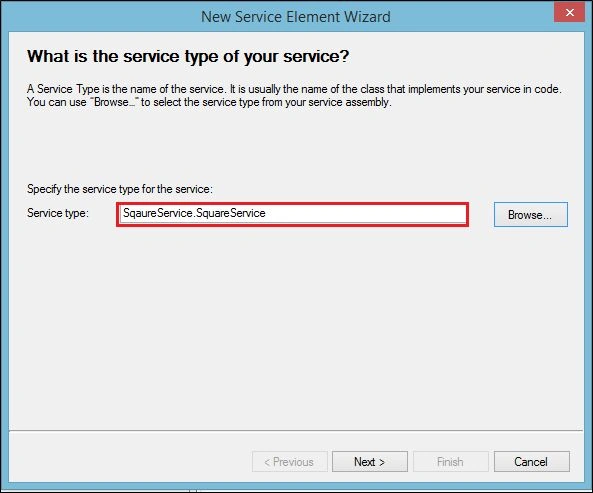 service type