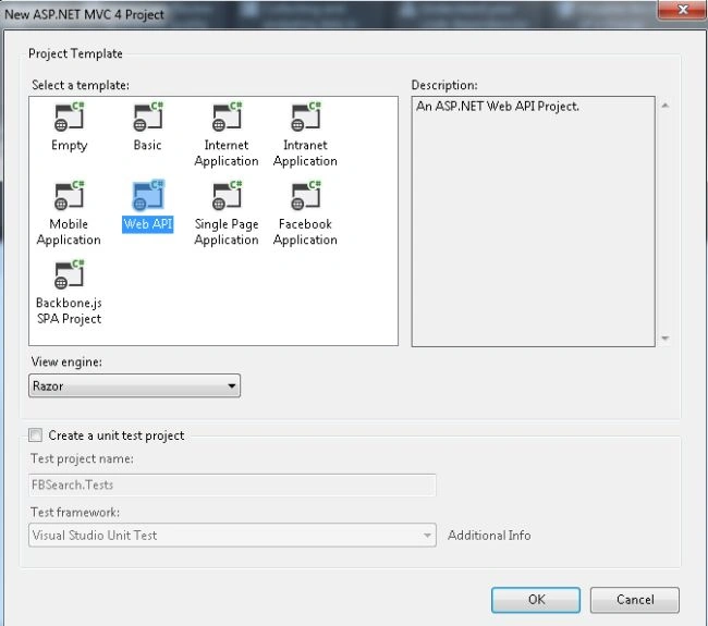Select Web API