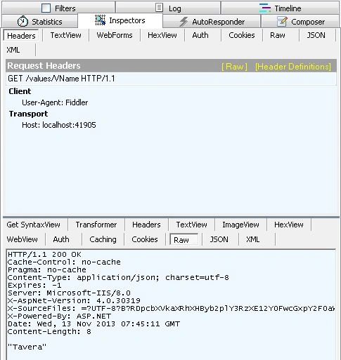 output with default string