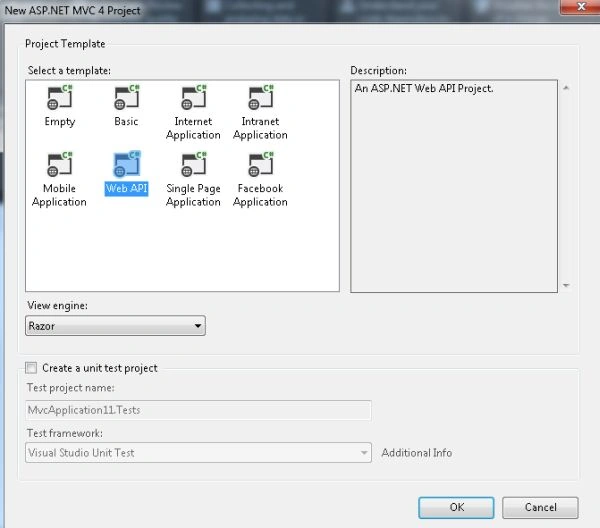 Select WebAPI