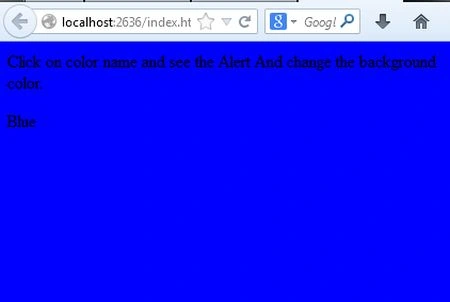 Change BAckground Color