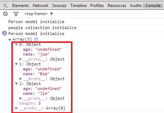 Display JSON result