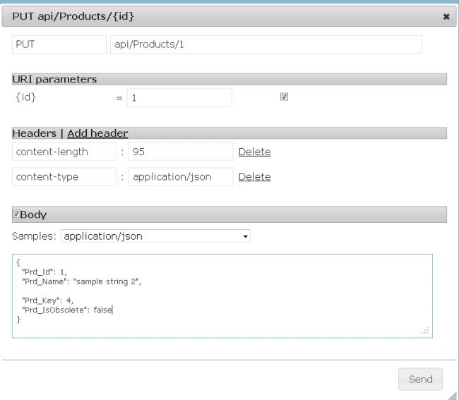 Put API Product