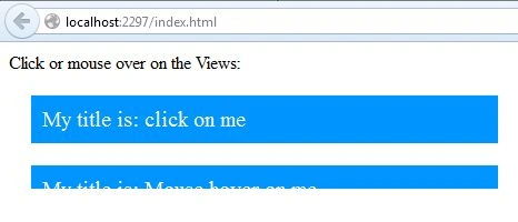 Hide on Mouse hover