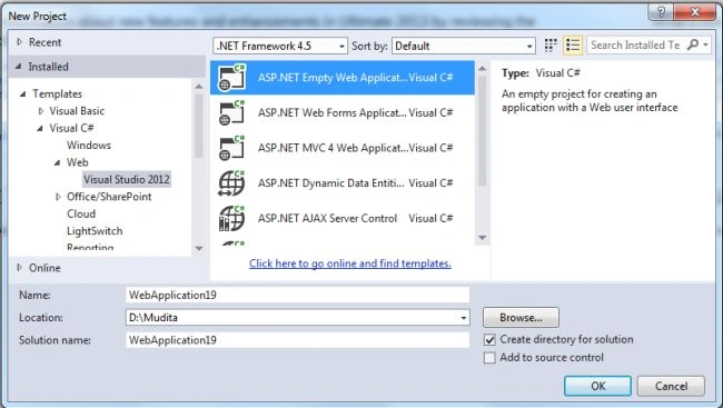 Add Web Application