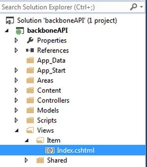 Index file