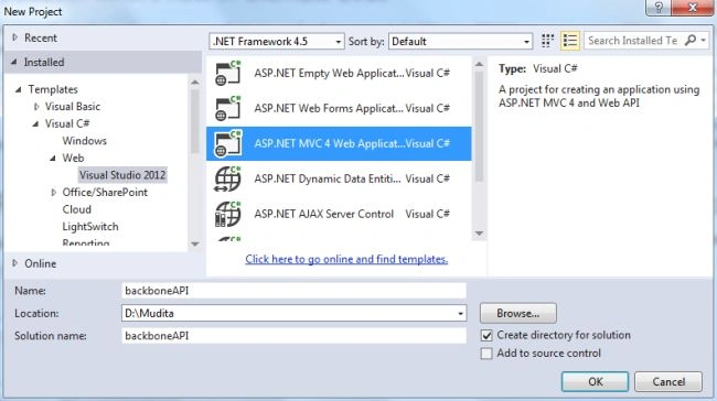 Select MVC4