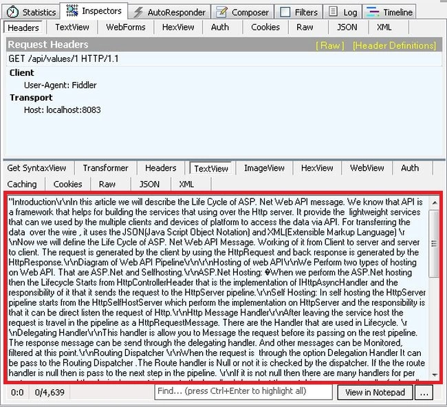 Display Content of File