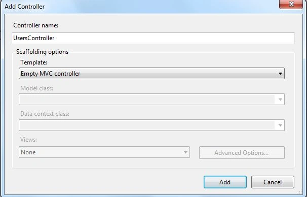 Add Controller