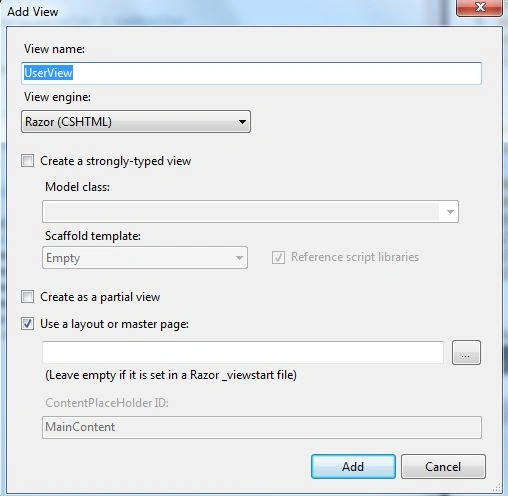 AddView