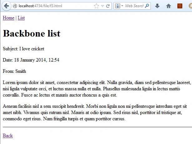 Display related page