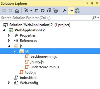Solution Explorer