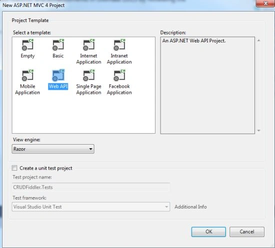 Select Web API