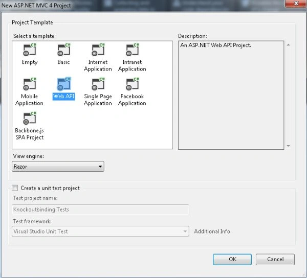 Select Web API