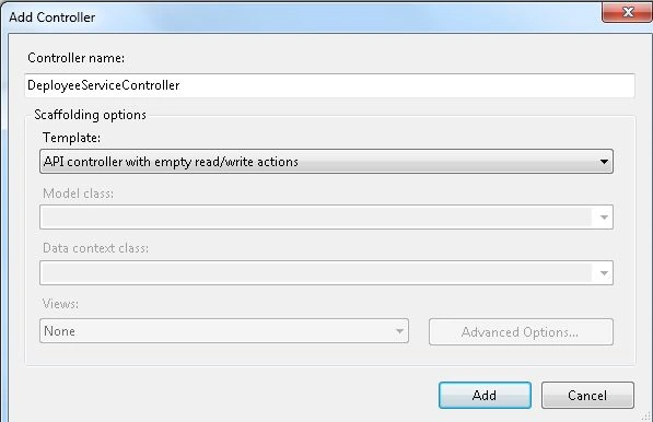 Add API Controller