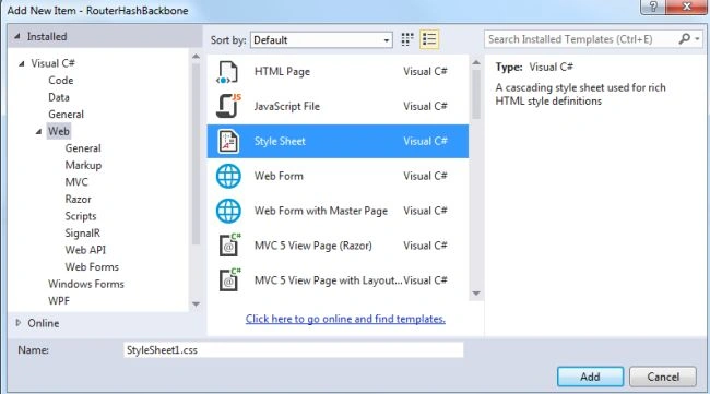 Stylesheet