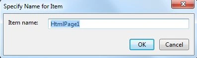 Change Name of the Page