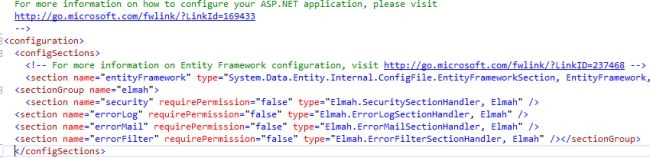 Config file