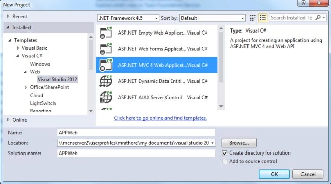 Select MVC4