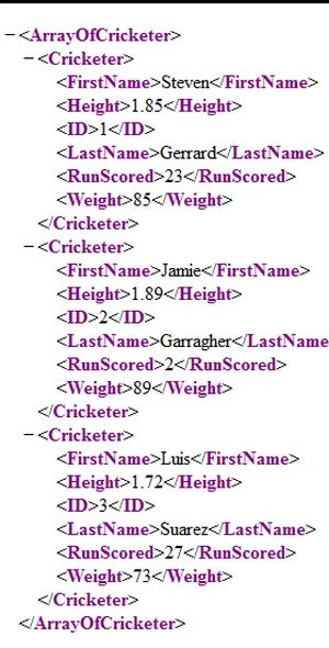 XML Output