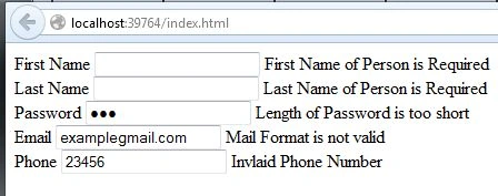 Model Validation in Backbone.js With jQuery