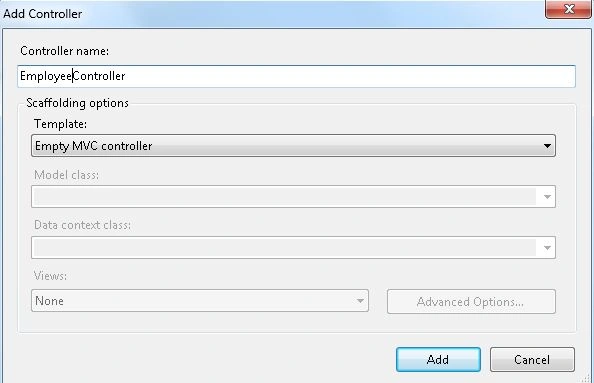 Create Controller