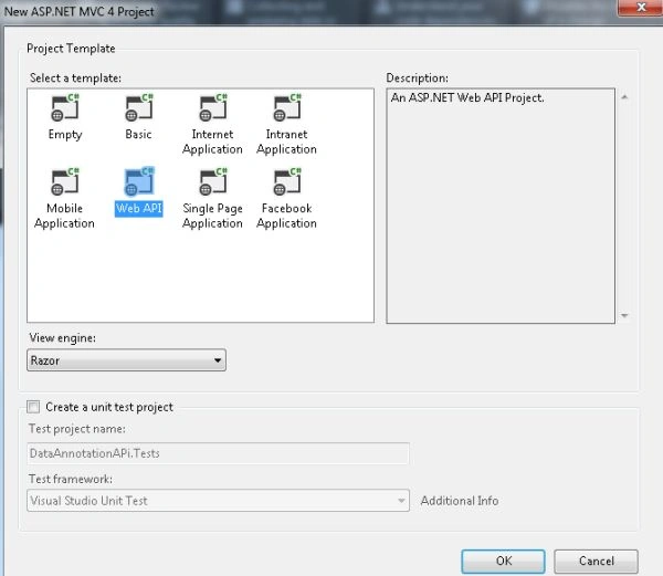 Select Web API