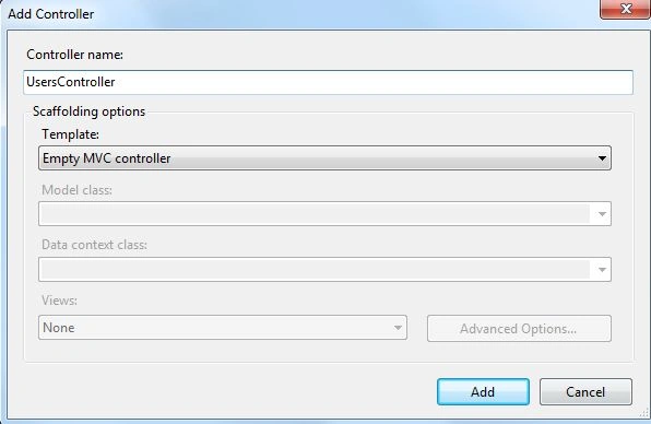 Add Controller