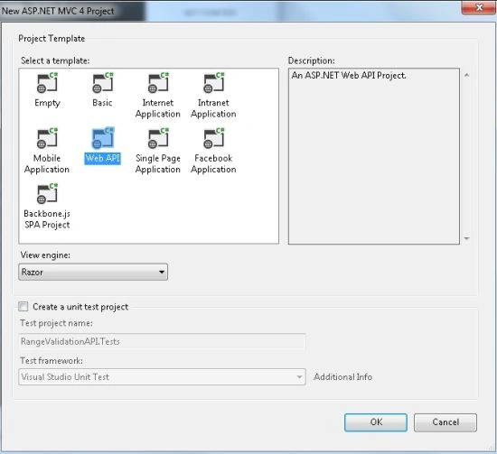 Select Web API