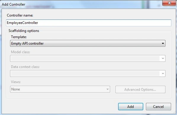 Add API Controller