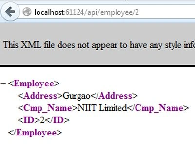 xml output