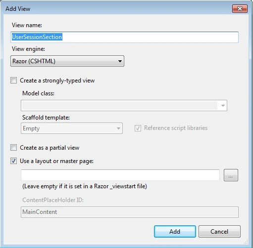 Add view