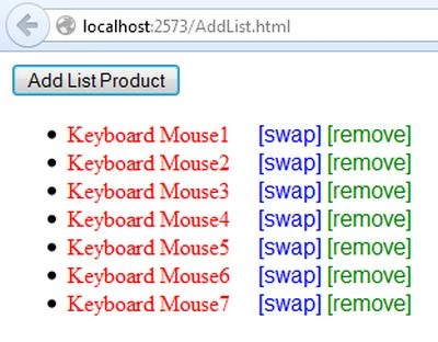 Add List of Product