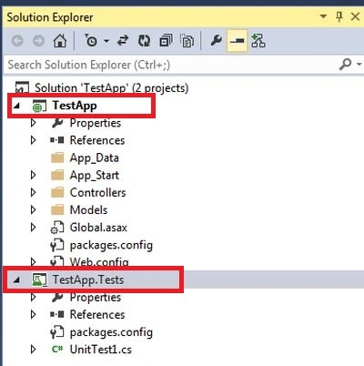 Solution Explorer