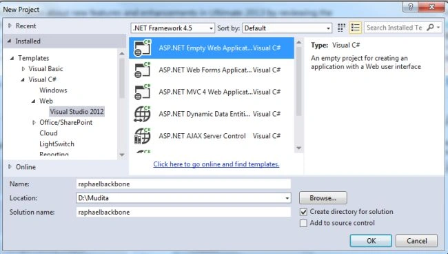 Add Web Application