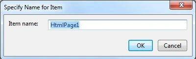 Change Name of the HTML Page