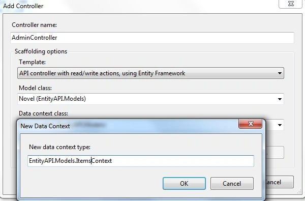 Select Data Context
