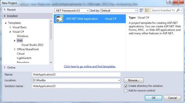 Select Web Application