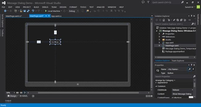 drag and drop button