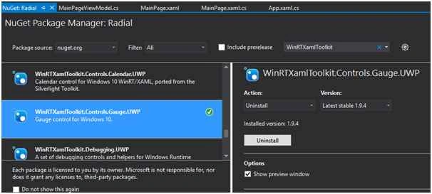 Windows UWP App