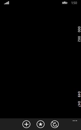 app Bar in windows phone
