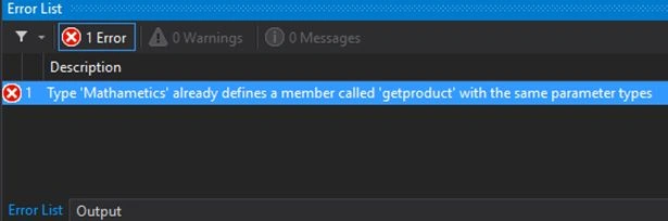 error 