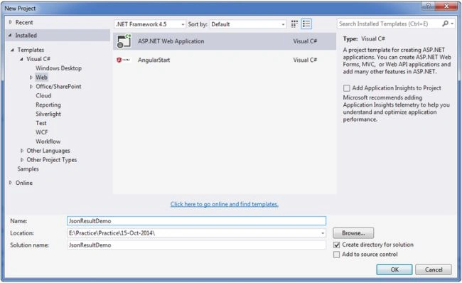asp dotnet web application