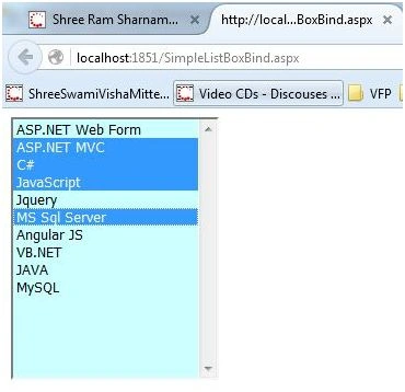 see output