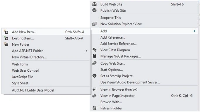 Solution Explorer