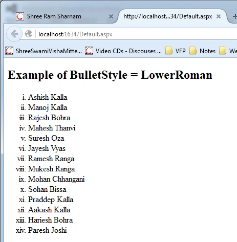 LowerRoman