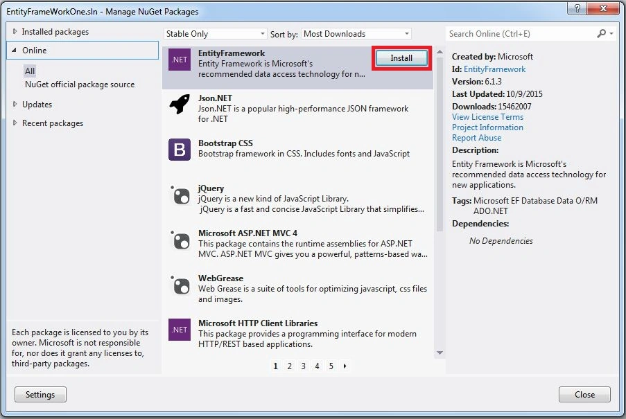 NUGET