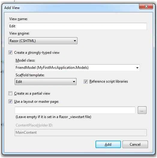 CREATE view